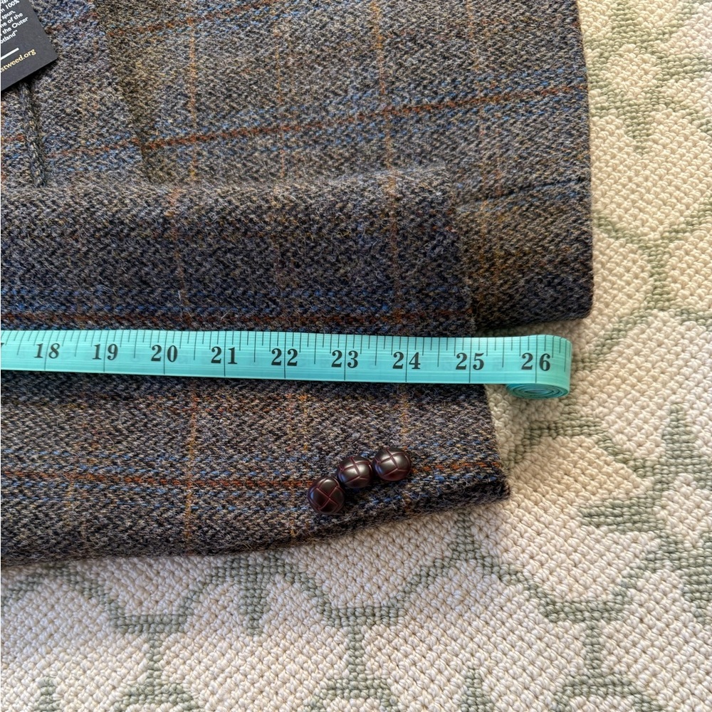 NWT Harris Tweed Blazer Size 46R - Picture 10 of 16